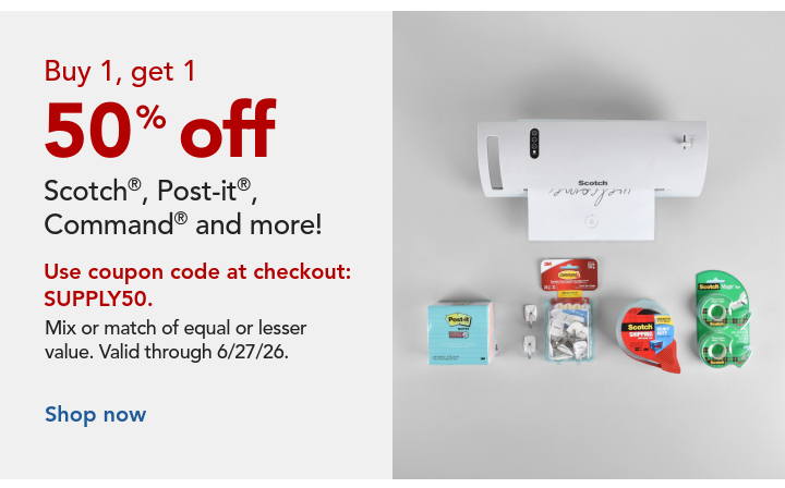3M B1G1 50% Off
