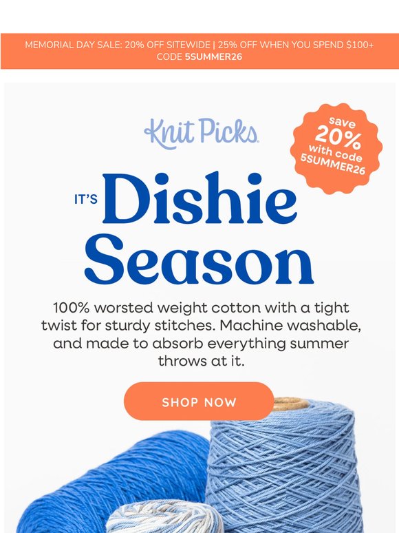 Your Yarn Haul Could be 25% Off