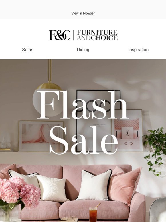 Flash Sale now on