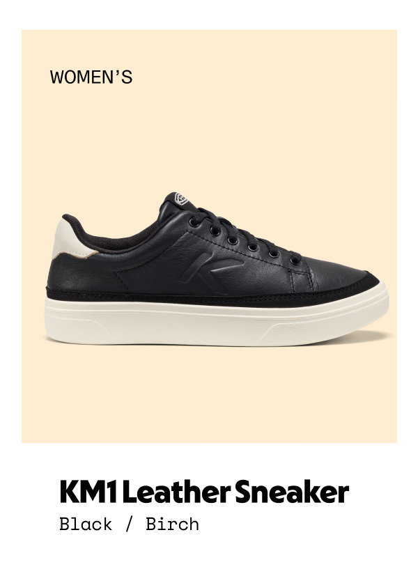 Women's KM1 Leather Sneaker