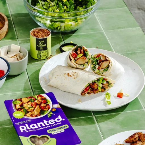 Image of Veganer Caesar Wrap