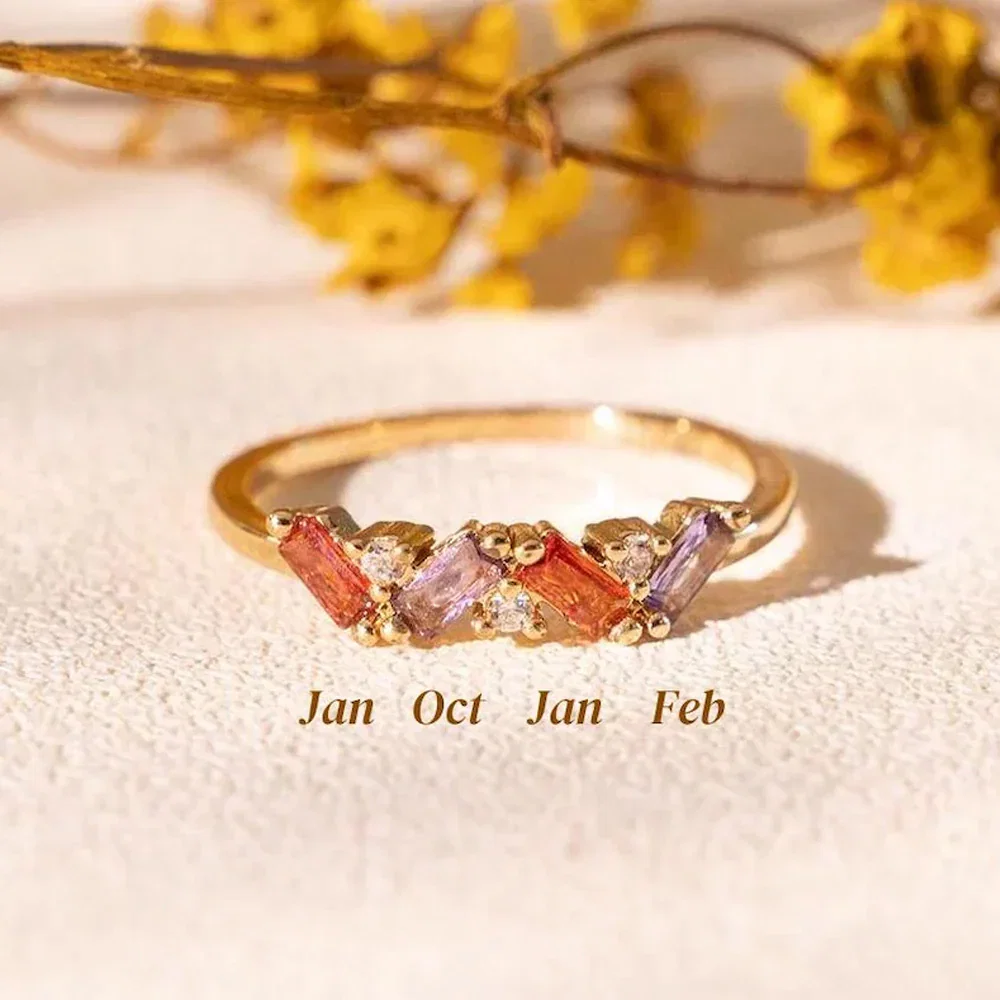 Family Birthstone Ring