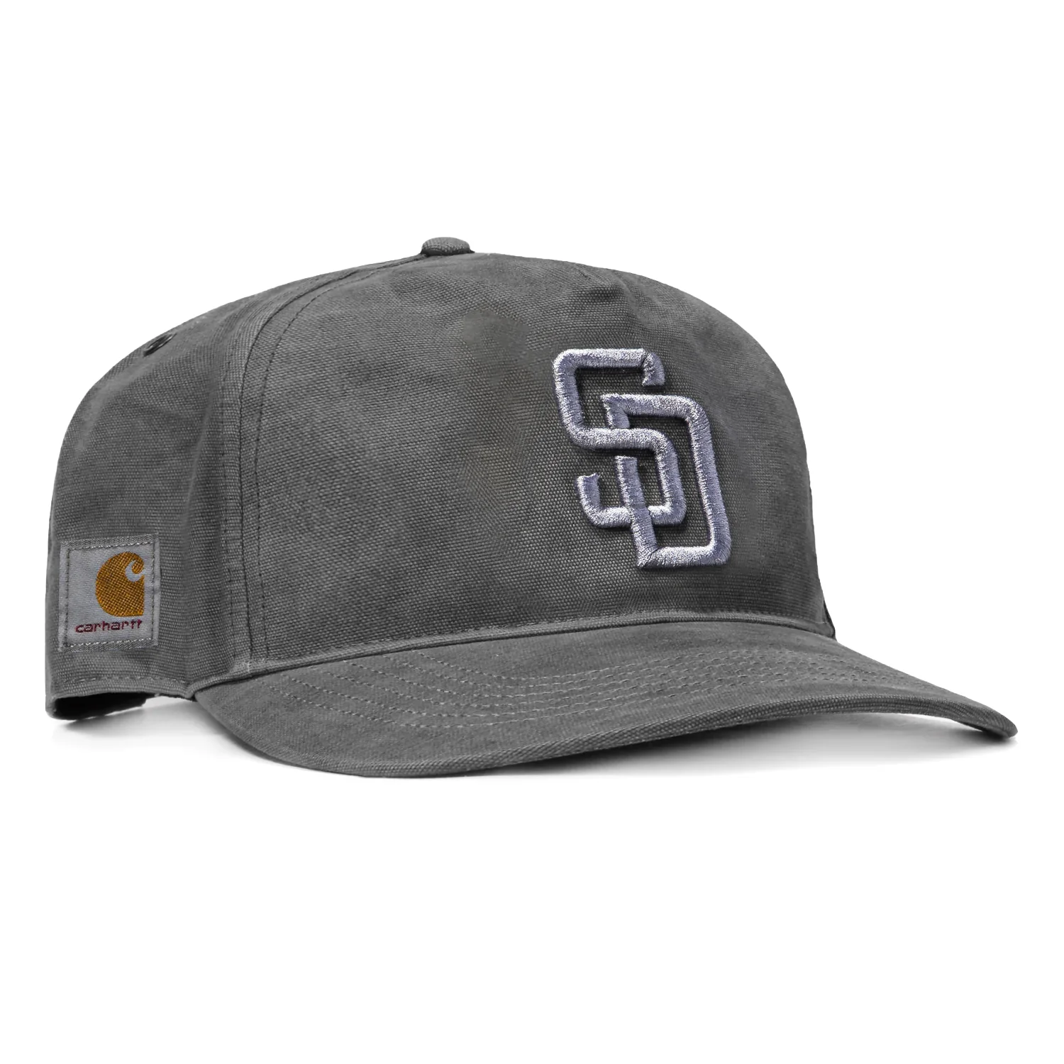 Image of 47 Brand x Carhartt Dyed San Diego Padres Hitch Adjustable Snapback Hat - Black