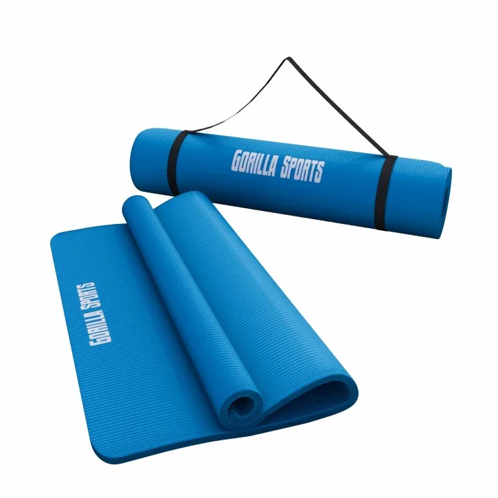 Image of Yogamat Deluxe 190 x 100 x 1,5 cm Blauw