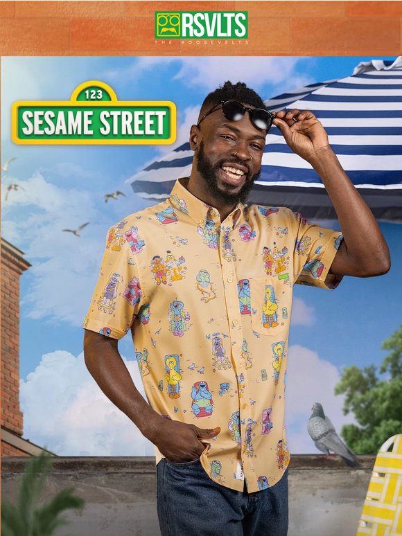 Tomorrow: Sesame Street! 🌞🚦📺