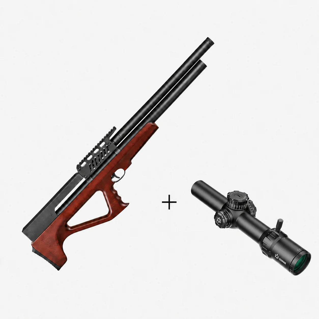 【Save 25%】 Pinty Striker Compact Bullpup & Gunnr Odin ED 1-6×28 FFP LPVO
