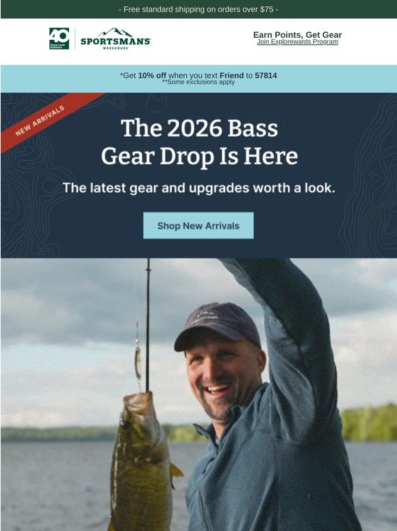 Gear Up for Warmer Waters with the Newest for Bass
