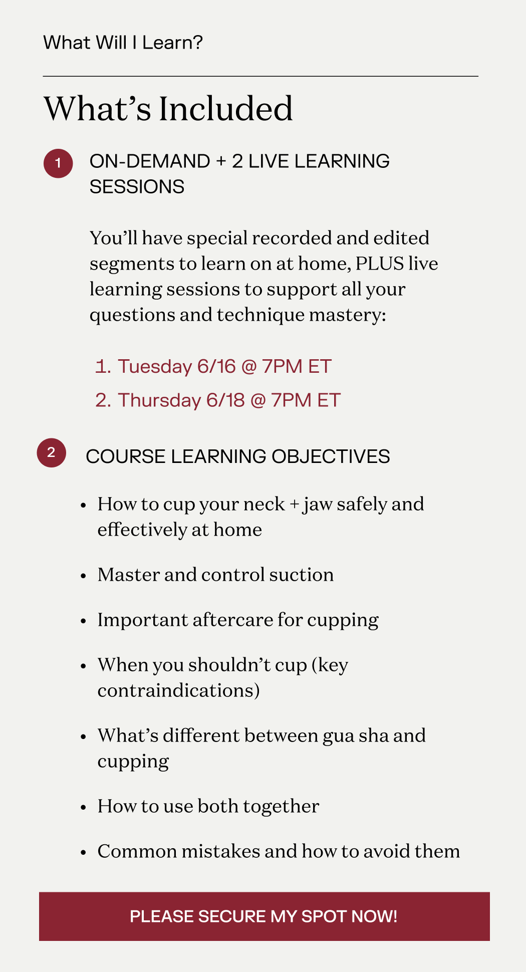 what will i learn