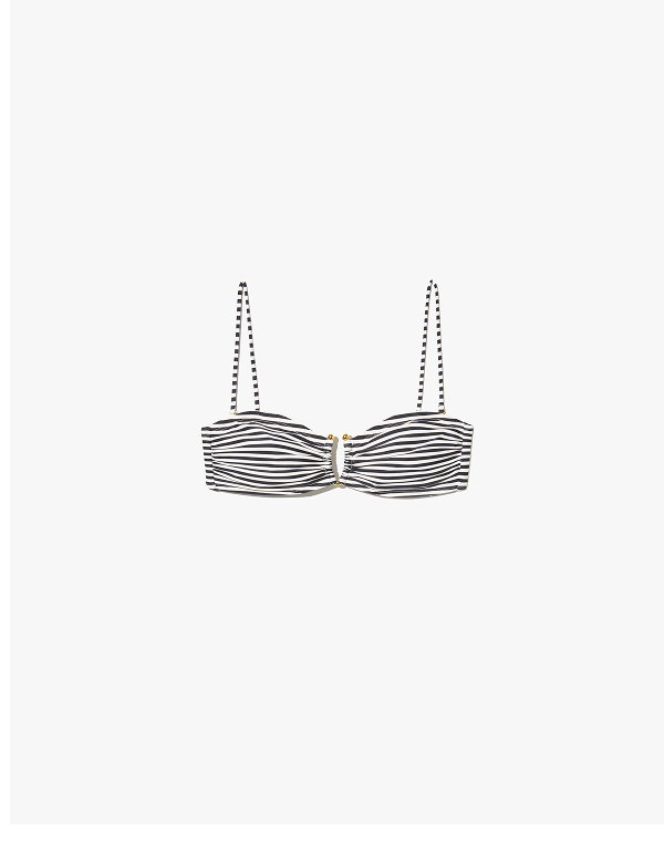 STRIPE BIKINI TOP