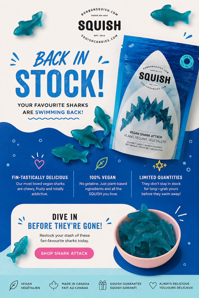 Vegan shark attack