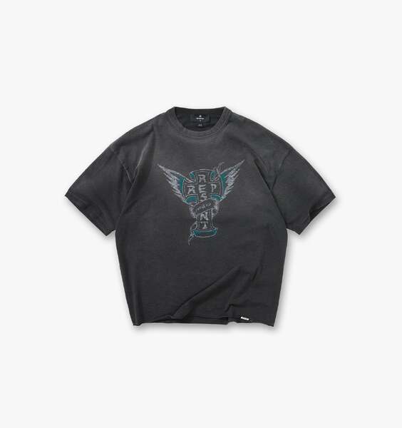 Westside T-Shirt - Stained Black