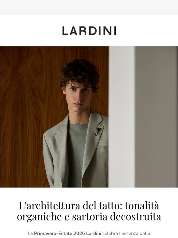 La sartoria decostruita: l'essenza della materia