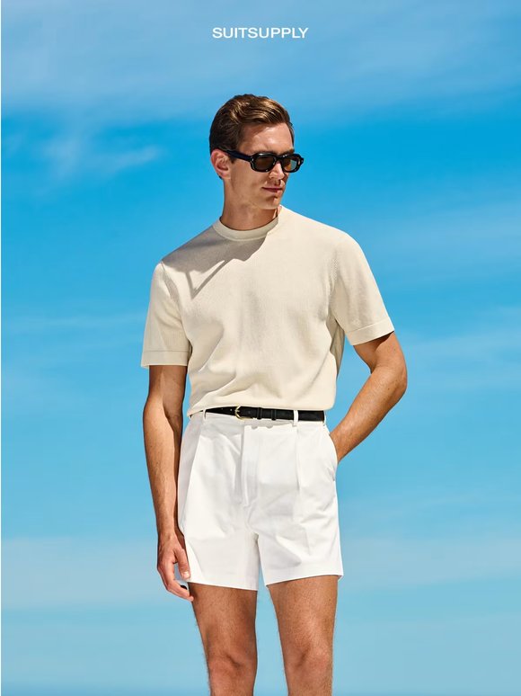 Beige Strick-Shirts: das Sommer-Essential