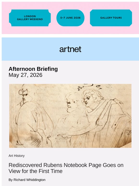 Long-Lost Rubens Notebook Reappears