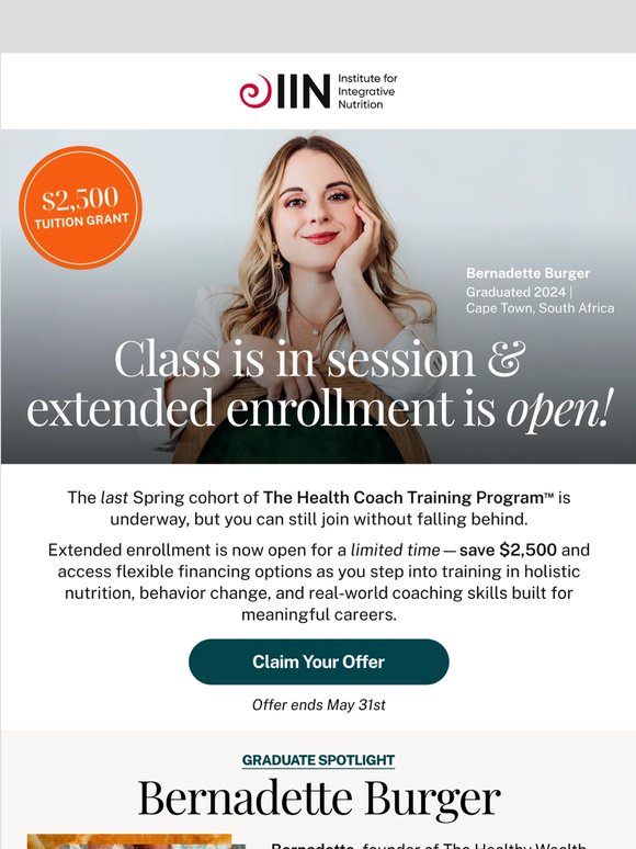 Class Is In Session—There’s Still Time To Join