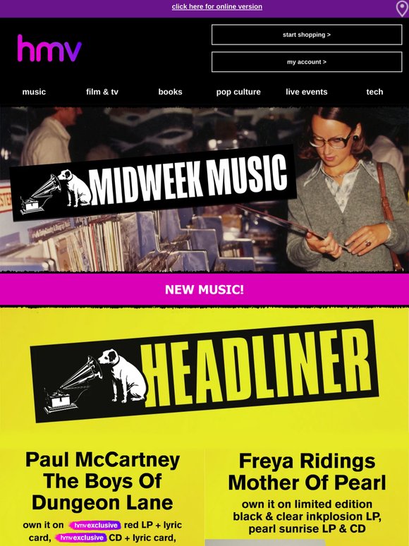 #MidweekMusic | Paul McCartney 🎸Out Friday