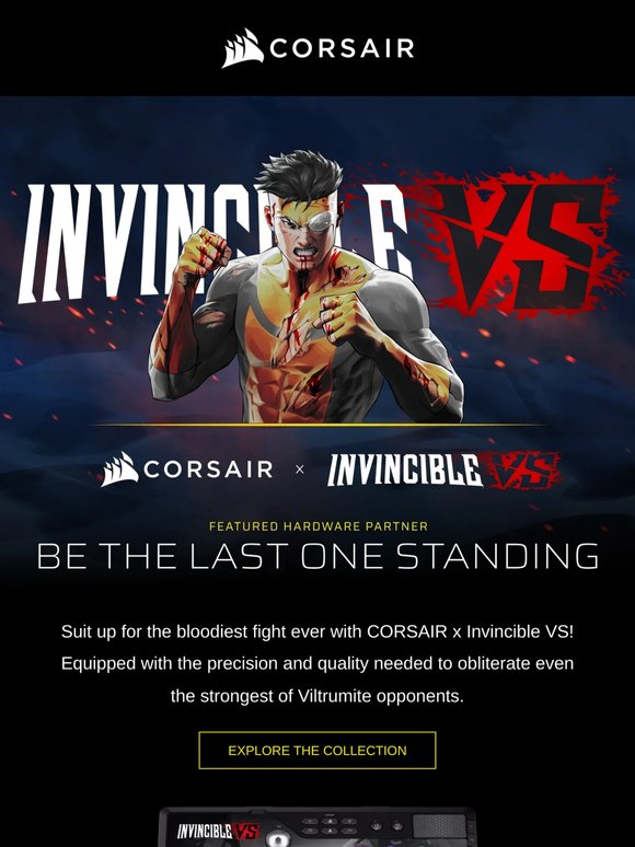 💥Built for Battle: CORSAIR x Invincible VS