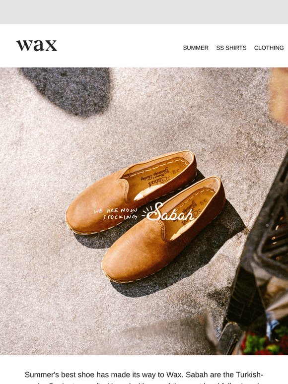 Now Stocking: Sabah Footwear