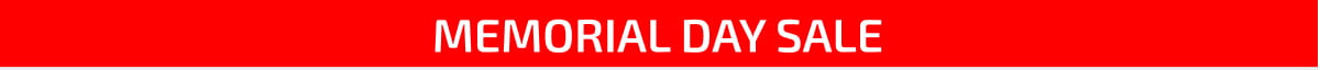 Memorial Day Sale