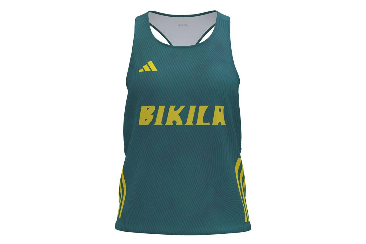 Image of ADIDAS BIKILA TEAM SINGLET MUJER