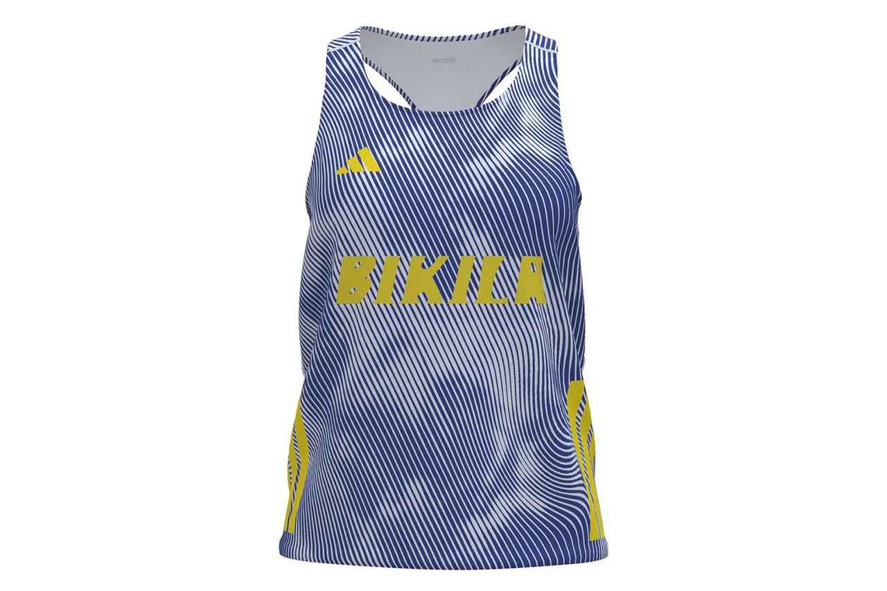 Image of ADIDAS BIKILA TEAM SINGLET MUJER