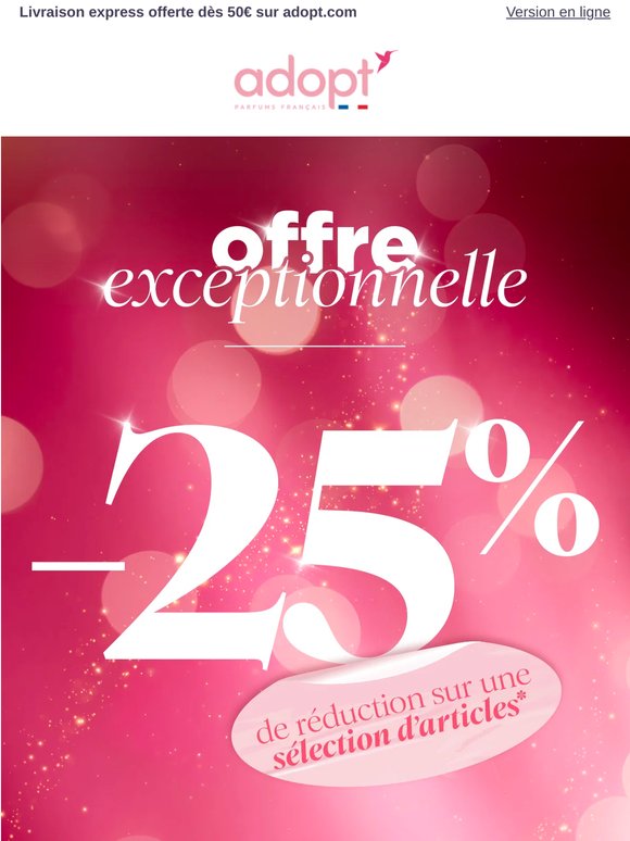 Fête des mères : -25% sur une sélection ❤️