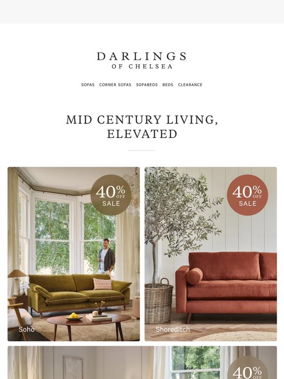 Mid-Century Style, Made Comfortable
