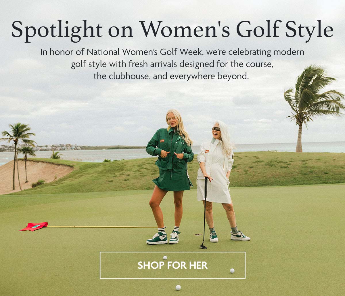 Spotlight on Women's Golf Style