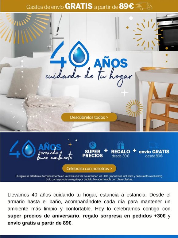🏠💗 40 años cuidando tu hogar
