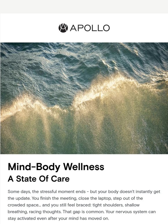 Mind-Body Wellness: Regulating Stress