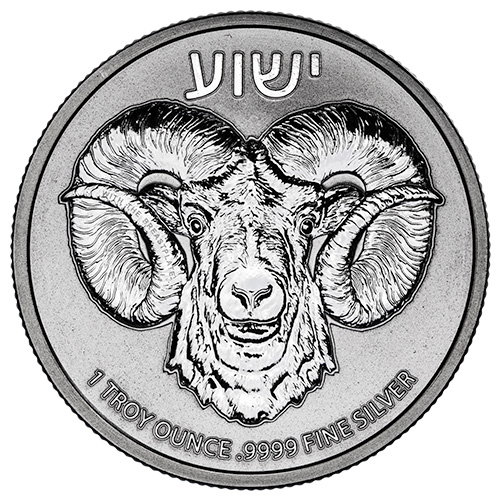 Image of 2024 1 oz Ram of Calvary Silver Coin