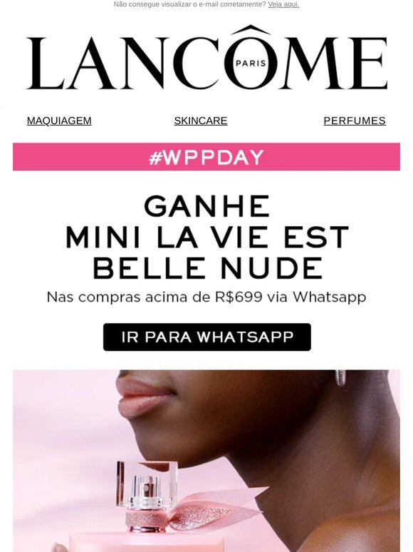 #WPPDAY: Miniatura La Vie Est Belle Nude nas compras acima de R$699