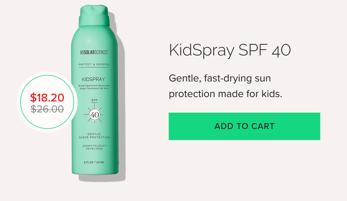 KidSpray SPF 40