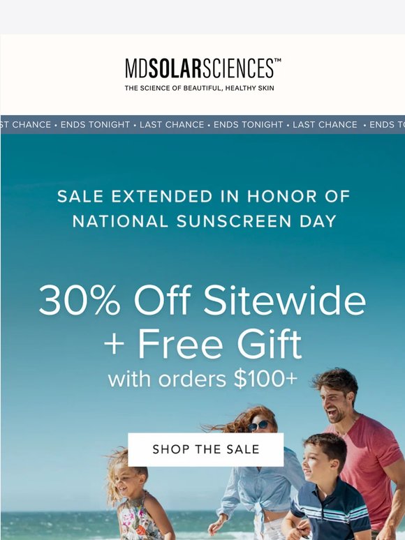 SURPRISE EXTENDED 🤩 30% Off Sitewide is still on