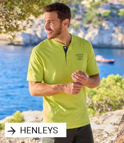 Pack of 3 Henley T-Shirts
