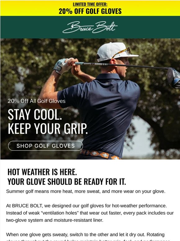 Summer Golf Starts With a Better Grip