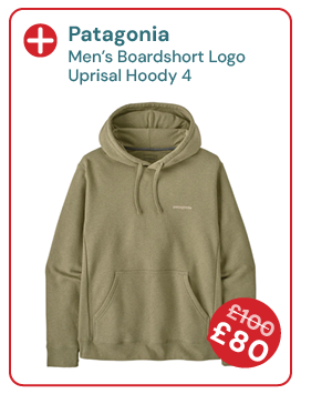 Patagonia Men's Boardshort Logo Uprisal Hoody - Green. Reduced from £100 to £80. 