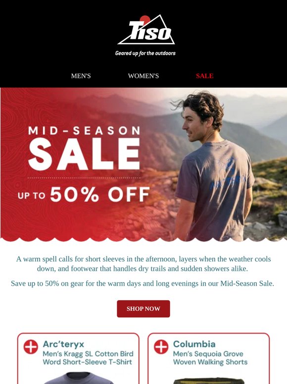 Warm-Weather Gear At Up To 50% Off