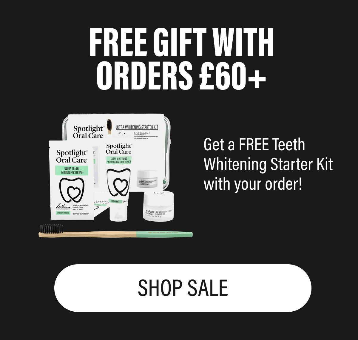 FREE GIFT WITH ORDERS £60+ | Shop Sale