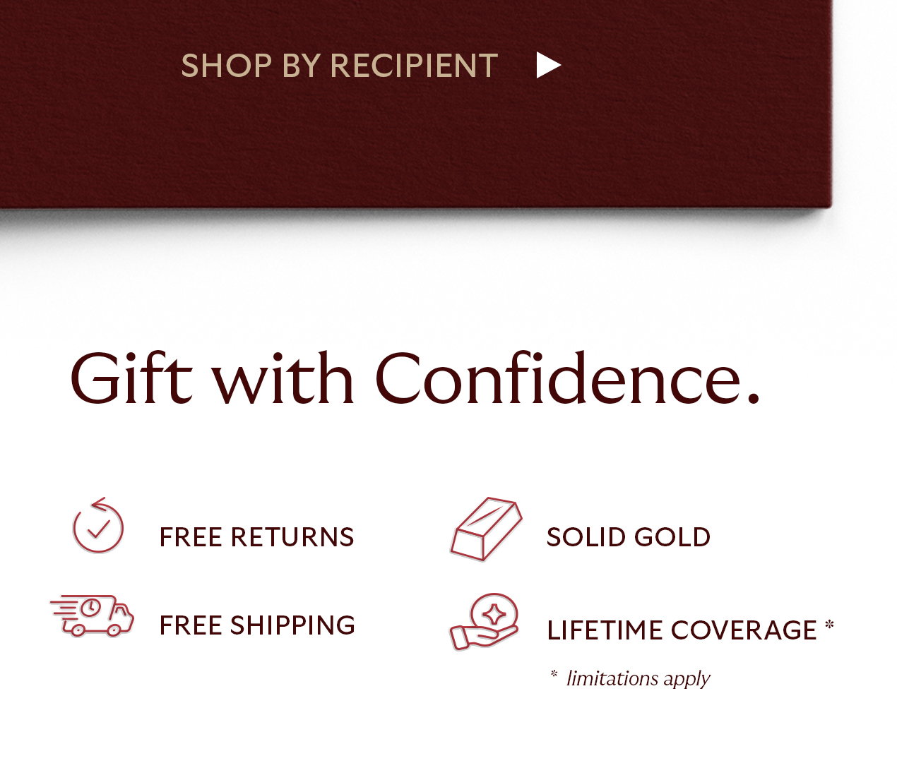 Shop by Recipient
