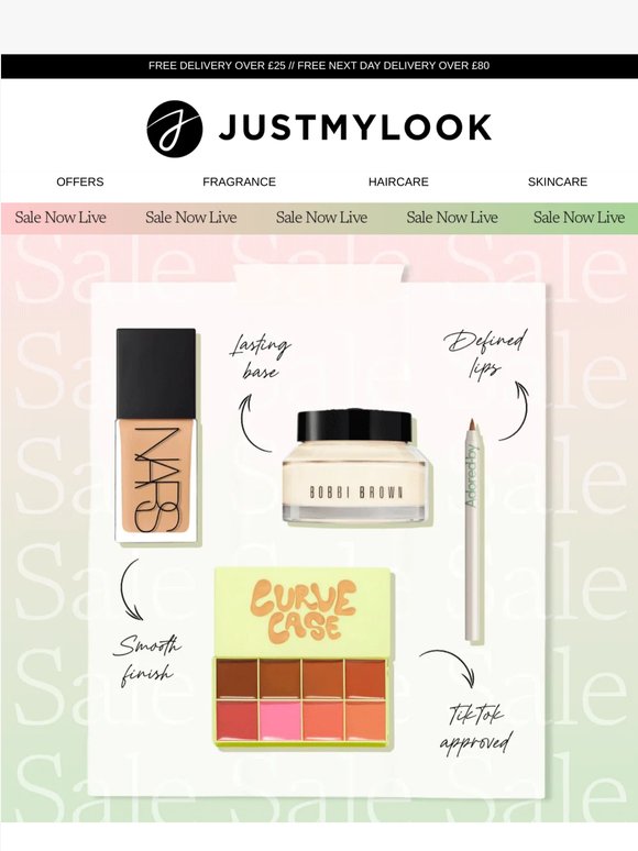 SAVE on NARS, Made By Michell, Bobbi Brown & more