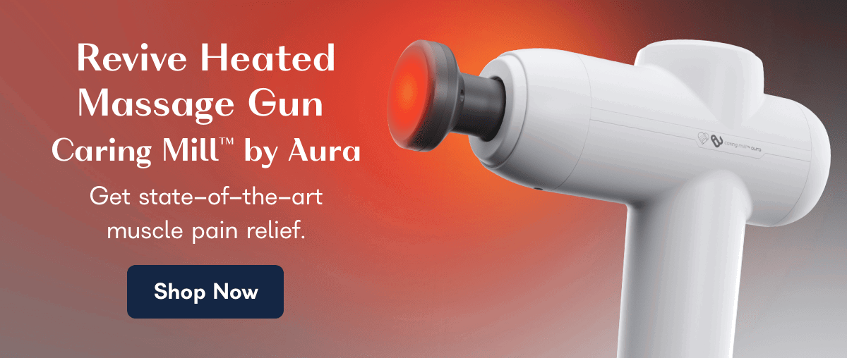 Revive Heated Massage Gun Caring Mill™ by Aura