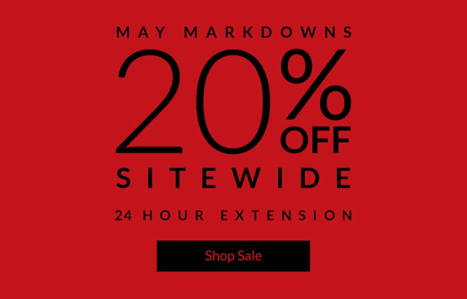 20% Off Sitewide - Continue Shopping