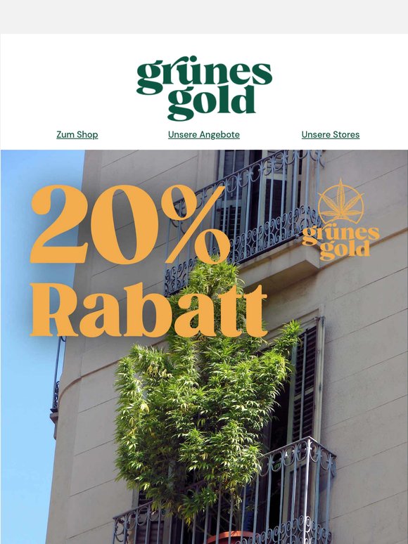 🌿 Schnapp dir 20% Rabatt