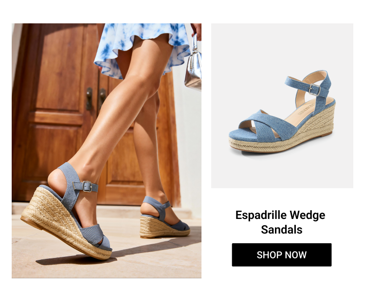 Espadrille Wedge Sandals