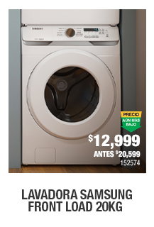 Lavadora Samsung front load 20kg 