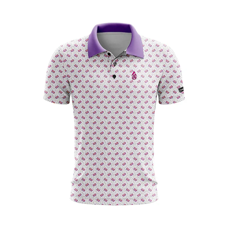 Image of CoolWick Funky Fresh Everyday Button Polo