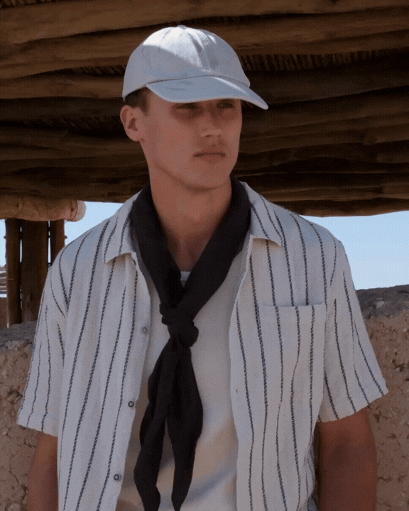 Striped short-sleeved shirt | Kit