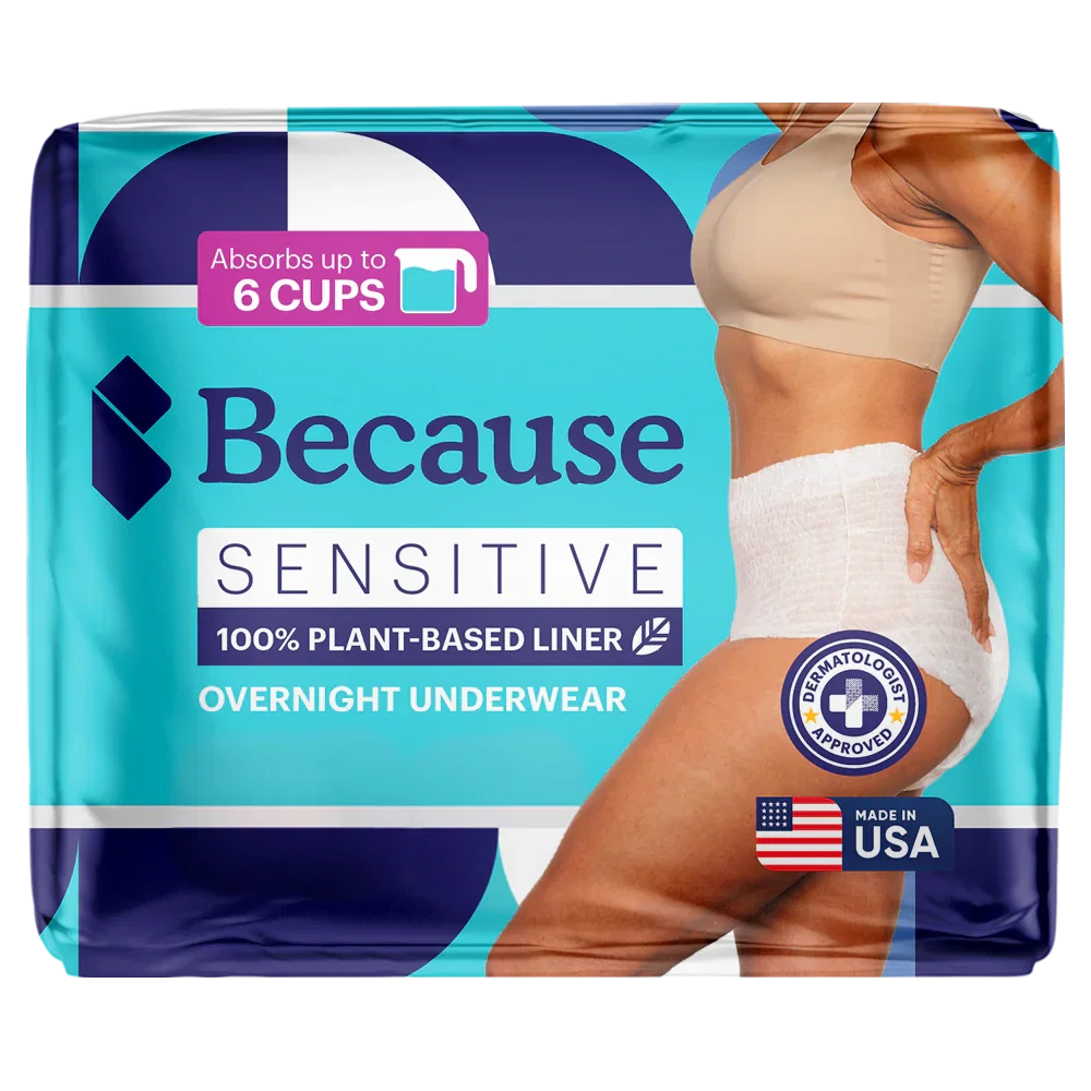 Image of Sensitive Overnight Underwear for Women