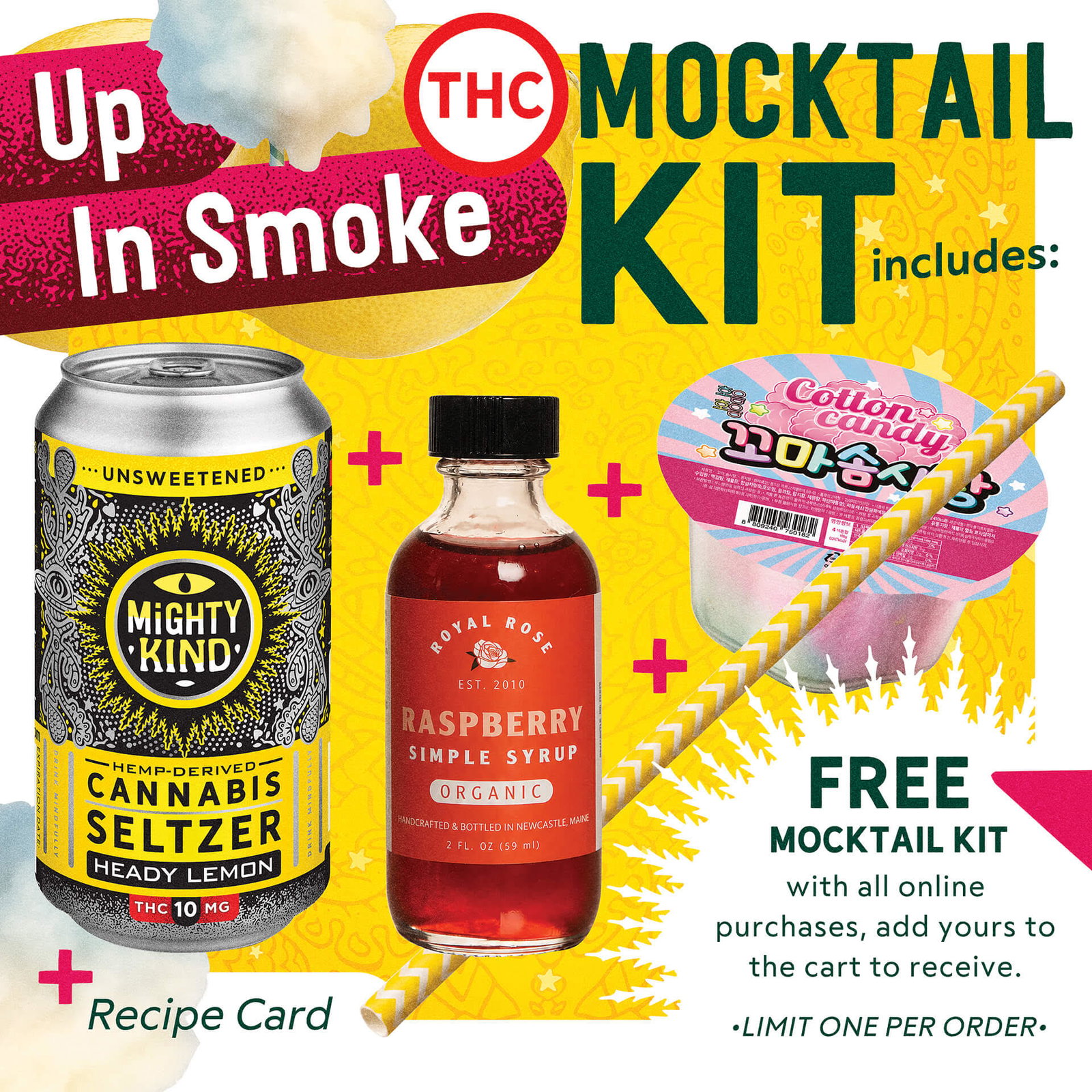 Picture of Free Up in Smoke THC Mocktail Kit